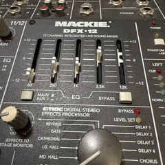 Mackie DFX12 12 Channel Compact Integrated Live Sound Mixer (PARTS/REPAIR) Untes