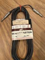Lot of 2 StageMASTER Instrument & Speaker Cable NOS 25ft 30ft 1/4 Vintage
