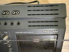 TASCAM PORTASTUDIO 424 MKII 4 Track Recorder W/ Remote Pedal, Very Clean, Works