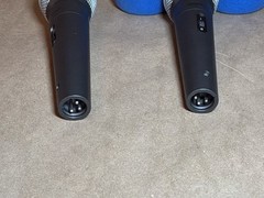 Lot of 2 Amazon Basics Dynamic Vocal Microphone Cardioid