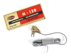 Vintage 1960’s Olson M-130 Harmonica Microphone 10K Ohm