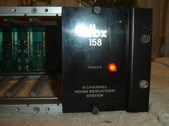 DBX 158, Power & Rack Holder, 8 Channel Noise Reduction System, Vintage Rack