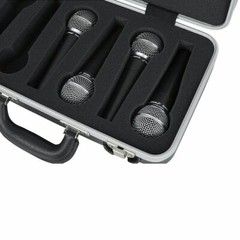 Gator Cases GM-6-PE 6 Space Polyethylene Case For 6 Microphones – FAST Shipping