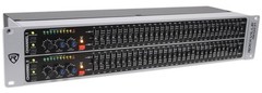 Rockville REQ231 V2 Dual 31 Band 1/3 Octave Graphic Equalizer w/ Sub-Output!