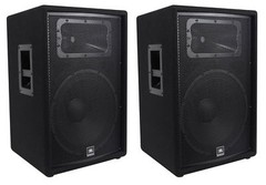 (2) JBL Pro JRX215 15″ 2000w Professional Passive PA/DJ Speakers 8 Ohm JRX 215