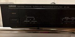 YAMAHA SR-50 Natural Sound Surround Processing Amplifier 25W Per Channel 8 Ohms