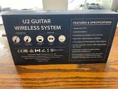 XVIVE U2 Guitar Wireless System with Transmitter and Receiver – Black