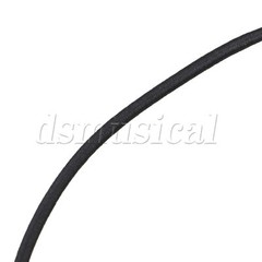 10 Pcs Black Microphone Shock Mount Rubber Rings 20.5inch x 0.12inch