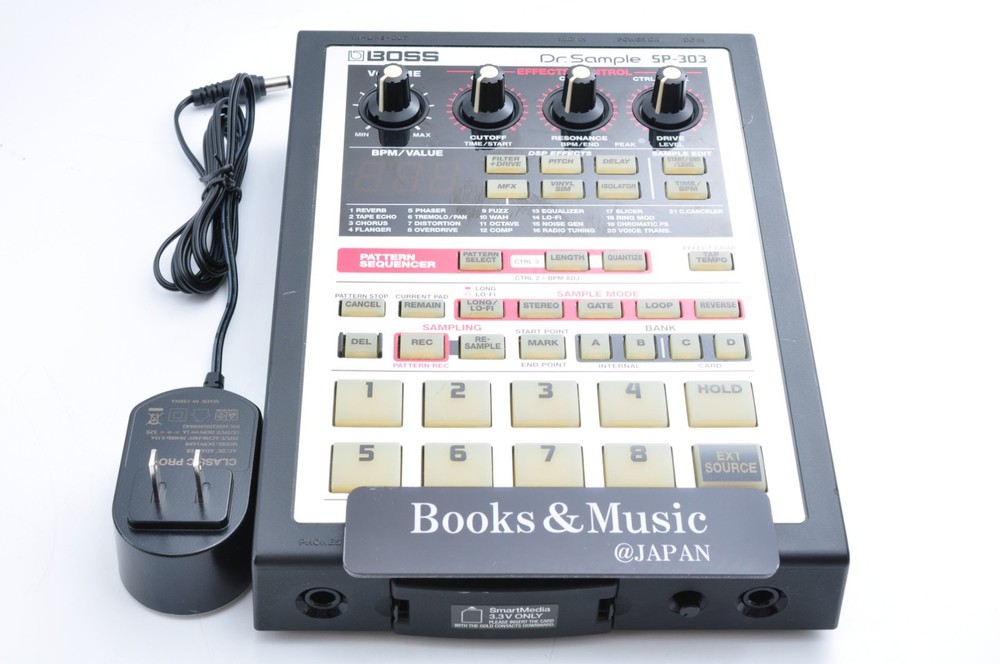 Boss SP-303 Dr. Sample 2001 Made in Japan Working w/Adapter ZO54794