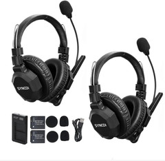 Xtalk Xmax2 Wireless Intercom Headset System for Team Communication (2 PCS)