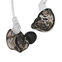 KZ Dawn IEM Earphones for Musicians, 3.5mm in-Ear Monitor 3.5mm No Mic Black