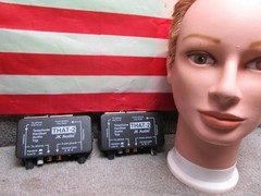ESTATE* LOT OF 2 JK AUDIO THAT-2 TELEPHONE HANDSET AUDIO TAP