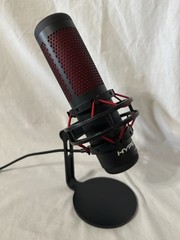 HyperX QuadCast USB Condenser Gaming Microphone, HX-MICQC-BK