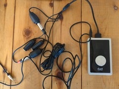 Apogee Duet 2 USB Audio Interface for IOS, Mac – Silver/Black W/Wires Connectors