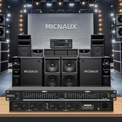 Graphic Equalizer 15-Band Stereo EQ for Home Audio, Dual Channel Professional DJ