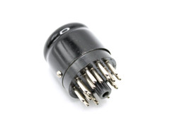 1x Wire Pro 86PM20 Amphenol 20 Pin Octal Style Plug Black Phenolic Tube Socket