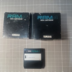 YAMAHA RAM4 Data Cartridge for DX7II Lot of 3 * Not Working