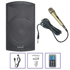 STARAUDIO 15 Inch 4000W Peak Power PA Speaker TWS Bluetooth Karaoke KTV Speaker