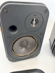 JBL Control 1 Bookshelf Speakers Matched Pair / Needs Re-foam