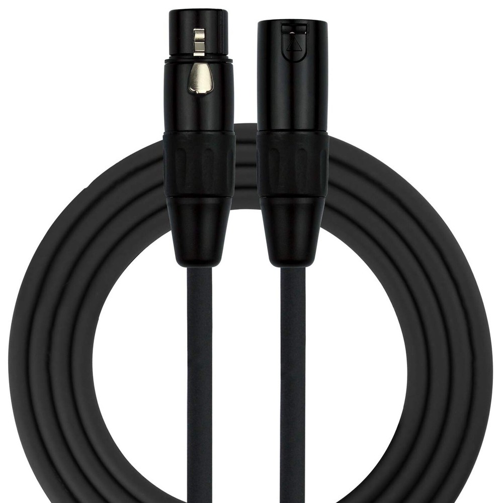 Cable MPC Microphone Cable, XLR, BLACK, 25FT (MPC-270PB-25/BK)