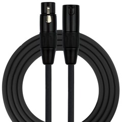 Cable MPC Microphone Cable, XLR, BLACK, 25FT (MPC-270PB-25/BK)