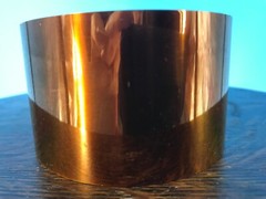 Burlington Recording 82′ 2″ Pro Audio Transparent Gold Leader Tape