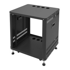 12U AV Rack Stand with Caster Wheels Network Stereo Recording Studio Rack – 2057