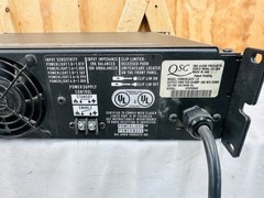 QSC Powerlight 1.8 Power Amplifier 650 Watts Per CH. @ 4 ohms – working
