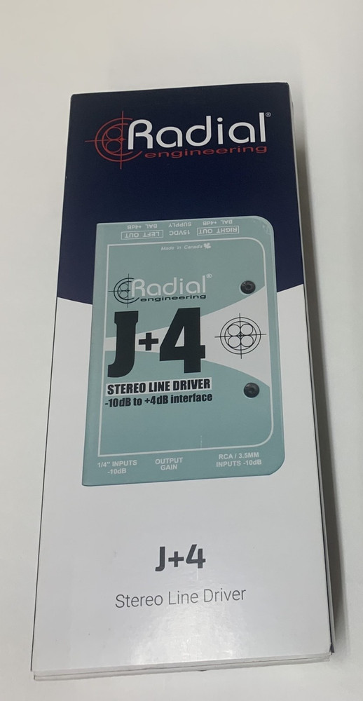 Radial J+4 2-channel Signal Level Driver