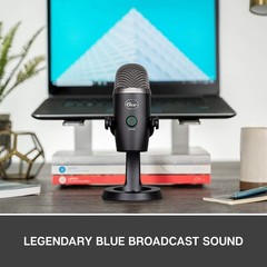 Logitech for Creators Blue Yeti Nano Premium USB Mic for Recording and Streaming