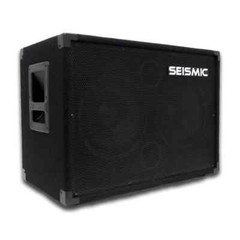 2×10 Bass Guitar 4 Ohm Speaker Cabinet with Interchangeable USA Flag Grille