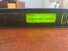 SENNHEISER EW 300 G2 WIRELESS RECEIVER B BAND, 626-662 MHz W/ANTENNAS & SUPPLY