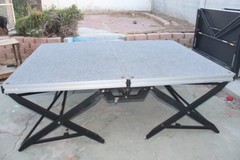 StageRight 6×8 Foldable Rolling Stage Riser dual sided Tri Height 36″ 24″ 16″