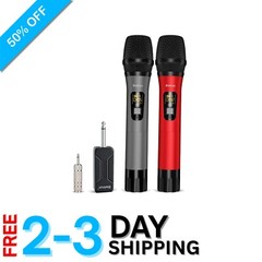 Portable Metal Codec UHF Wireless Microphone System – Unidirectional for Clarity