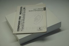 Behringer Composer Pro MDX2200 Original User’s Manual