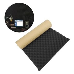 Acoustic Foam Insulation Wall Car Studio Soundproof Dampening Pad 50X100cm