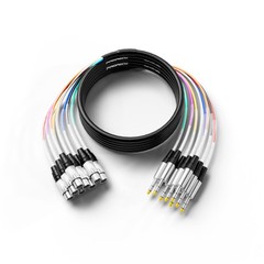 PRORECK 20ft Snake Cable, 8-Channel Shielded Audio Cable 1/4“ TRS to XLR Fem…