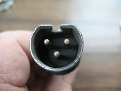 Cannon UA-3-12 Gold pin audio connector Male