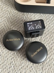 AnkerWork M650 Wireless Lavalier Microphone with Noise Cancellation for Vlogging
