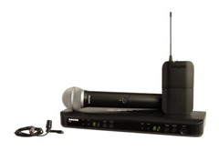 Shure BLX1288/CVL-H10 Wireless Combo Microphone System PG58 Handheld/Lavalier