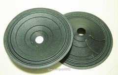 Pair Vintage 4.5″ Paper Cones – Speaker Parts – P365 — CS
