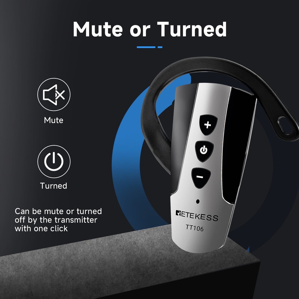 RETEKESS TT106 UHF Professional Wireless Receiver