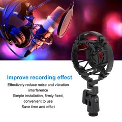 ­Shock Mount Fit For C2000 C3000 C4000 C214 C314 C414 Microphone Shockmount
