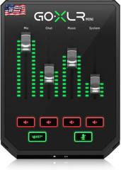 TC Helicon Goxlr MINI Online Broadcast Mixer with Usb/Audio Interface and Midas