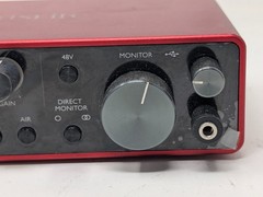 Focusrite Scarlett 2i2 3rd Gen USB-C Audio Interface 2×2 Red (254)