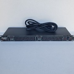 DOD SR430QX Dual Channel 15-Band Rackmount Graphic Audio Equalizer & Power Cable