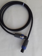 10 FT SpeakOn 2-Conductor 12AWG w/Neutrik NL4FX DJs Pro Audio Speaker Cable