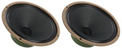 2) Celestion G12M Greenback 16 ohm 25 Watt 12″ Guitar Speakers w/ Ceramic Magnet
