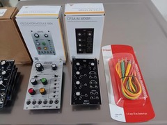 Eurorack Module Lot Something Modular Apogee Behringer 1004 And cp3a-m. NEW!!