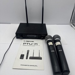 Phenyx Pro Put-71 Wireless Microphone System, Dual Wireless Mics READ